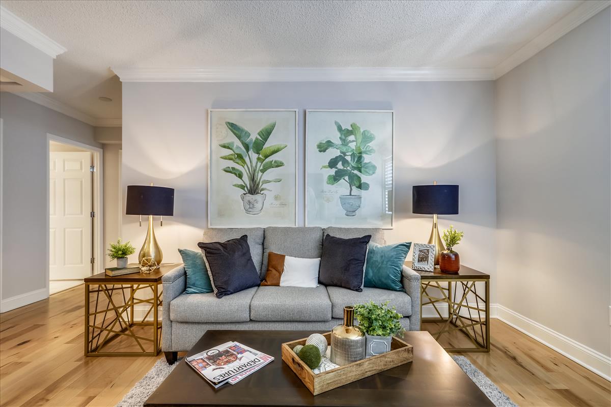 The James living area.